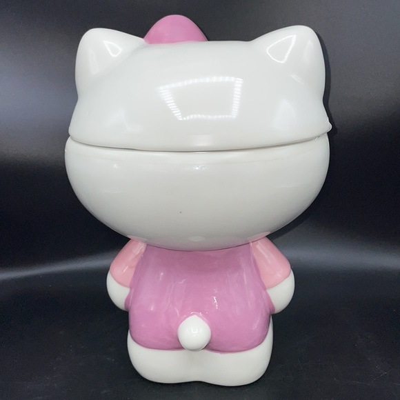 Holiday SALE 🎁 Ships TODAY ⬇️ Hello Kitty Ceramic Cookie Jar Canister - Picture 3 of 4